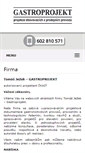 Mobile Screenshot of gastroprojekt.net